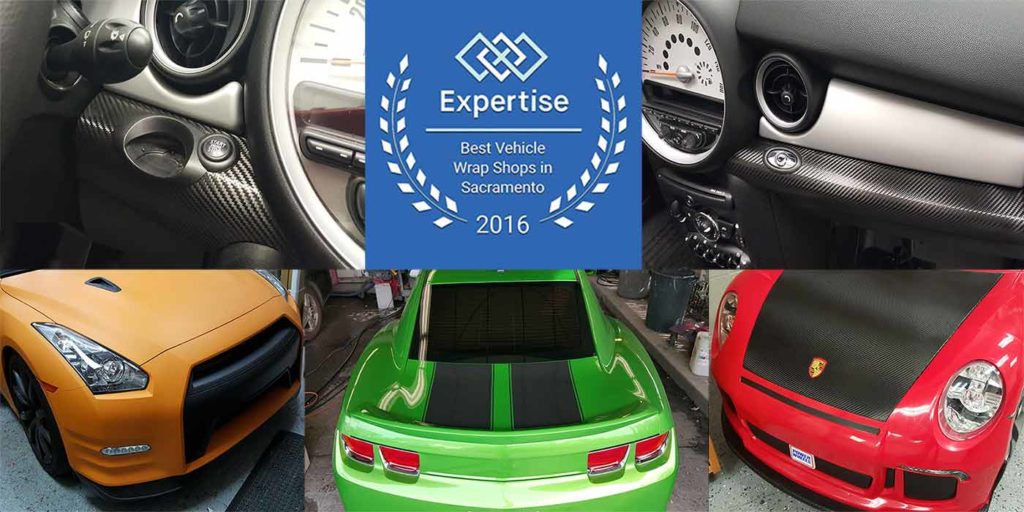 Premier Auto Tint Awarded 2016 Best Vehicle Wrap Shops in Sacramento